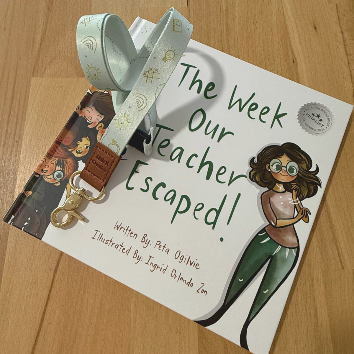 The Week Our Teacher Escaped: 1 Book & Lanyard Bundle